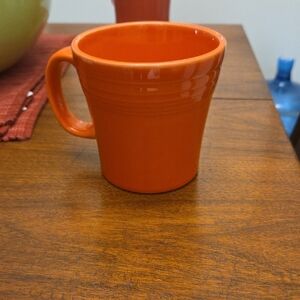 Vibrant Orange Mug Fiesta 14 Oz